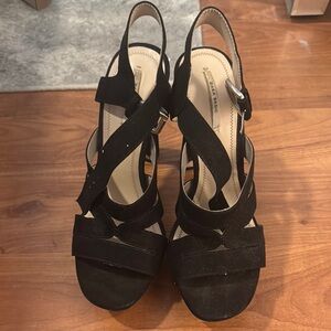 Zara Black Strappy Women's Sandals